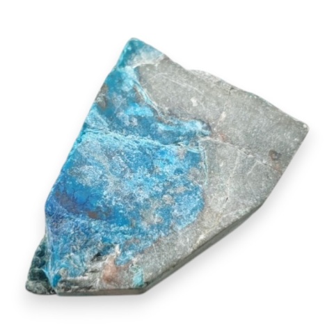 Chrysocolla with azurite cut raw 24x17 mm no 166