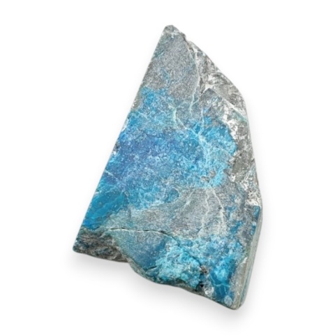 Chrysocolla with azurite cut raw 24x17 mm no 166