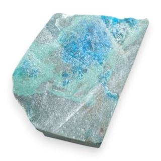 Chryzokola z azurytem cięta surowa 24x18 mm nr 157