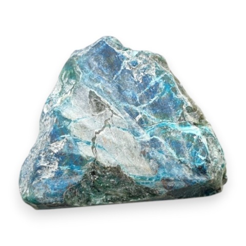 Chryzokola z azurytem cięta surowa 24x21 mm nr 156