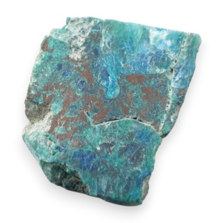 Chryzokola z azurytem cięta surowa 25x21 mm nr 177