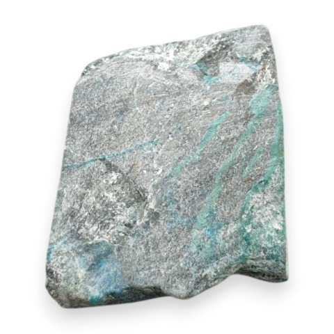 Chrysocolla with azurite cut raw 25x22 mm no 130