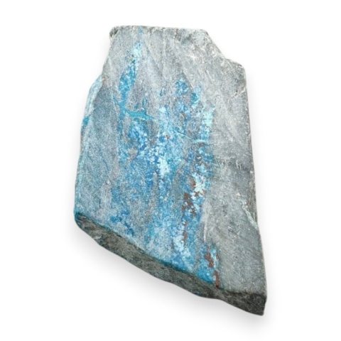 Chrysocolla with azurite cut raw 26x18 mm no 129