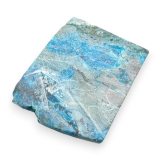 Chryzokola z azurytem cięta surowa 26x22 mm nr 144