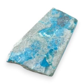 Chryzokola z azurytem cięta surowa 27x20 mm nr 162