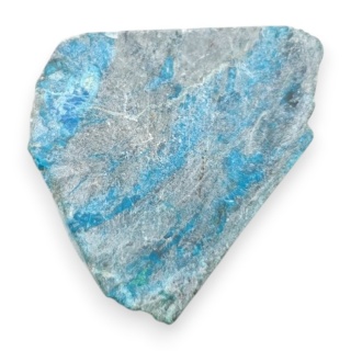 Chryzokola z azurytem cięta surowa 28x24 mm nr 165