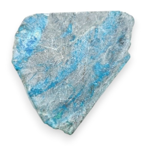 Chryzokola z azurytem cięta surowa 28x24 mm nr 165