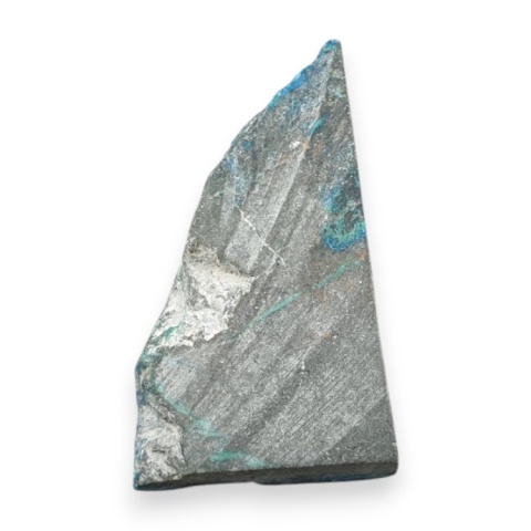 Chrysocolla with azurite cut raw 29x17 mm no 161