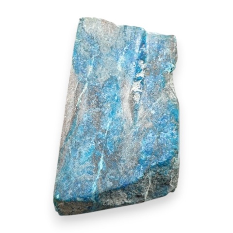 Chrysocolla with azurite cut raw 29x17 mm no 176