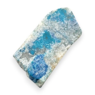 Chryzokola z azurytem cięta surowa 30x15 mm nr 164