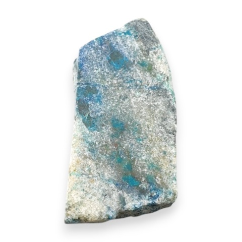 Chryzokola z azurytem cięta surowa 30x15 mm nr 164