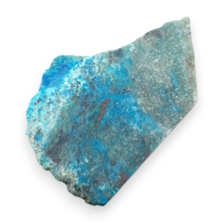 Chryzokola z azurytem cięta surowa 30x19 mm nr 128