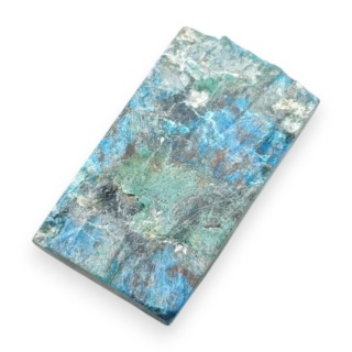 Chryzokola z azurytem cięta surowa 31x18 mm nr 110