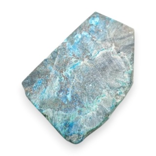 Chryzokola z azurytem cięta surowa 31x21 mm nr 153