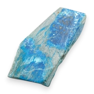 Chryzokola z azurytem cięta surowa 33x16 mm nr 138