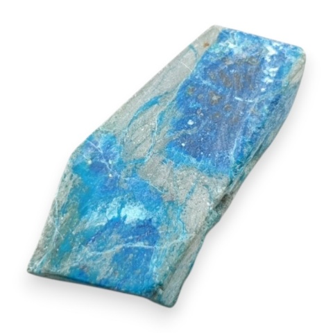 Chrysocolla with azurite cut raw 33x16 mm no 138