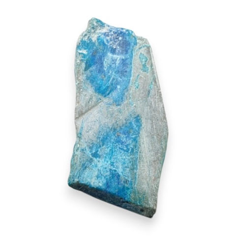 Chrysocolla with azurite cut raw 33x16 mm no 138
