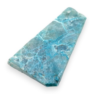 Chrysocolla with azurite cut raw 34x21 mm no 170