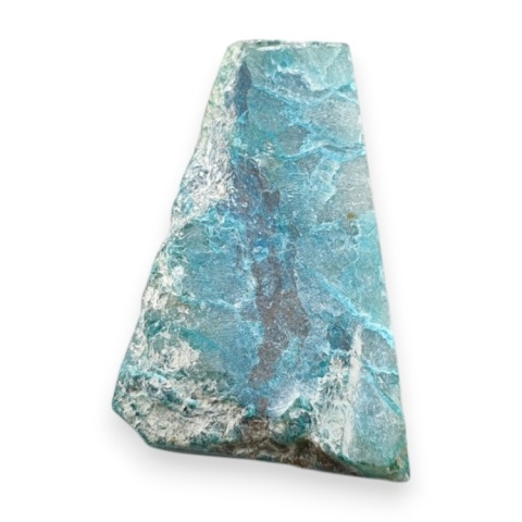 Chryzokola z azurytem cięta surowa 34x21 mm nr 170