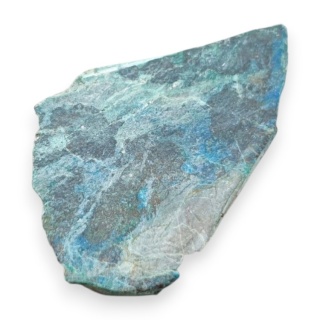 Chrysocolla with azurite cut raw 34x25 mm no 141
