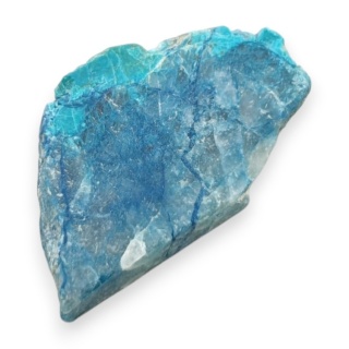 Chryzokola z azurytem cięta surowa 36x21 mm nr 109