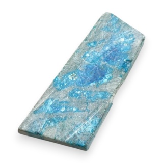 Chryzokola z azurytem cięta surowa 37x17 mm nr 108