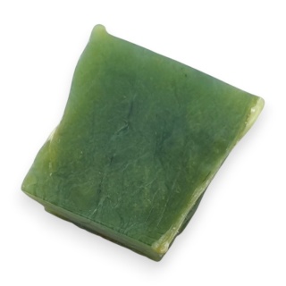 Jadeit nefryt cięty surowy 20x20 mm nr 87