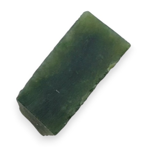 Jadeit nefryt cięty surowy 22x11 mm nr 102