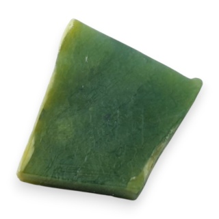 Jadeit nefryt cięty surowy 23x21 mm nr 12