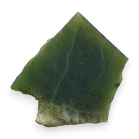 Jadeit nefryt cięty surowy 23x21 mm nr 75