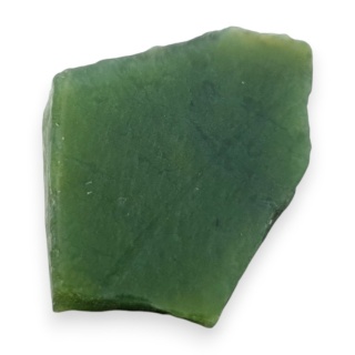 Jadeit nefryt cięty surowy 24x22 mm nr 18