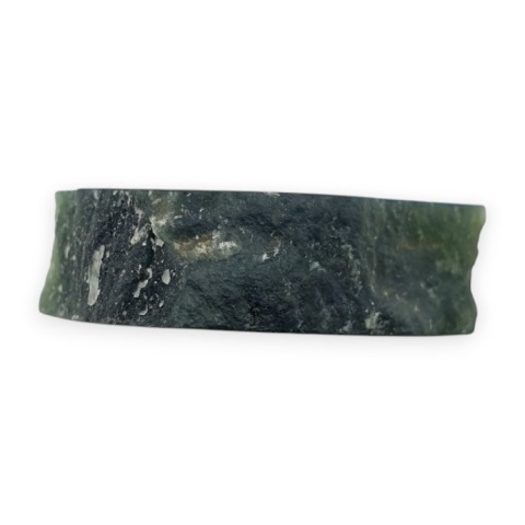 Jadeit nefryt cięty surowy 25x19 mm nr 1