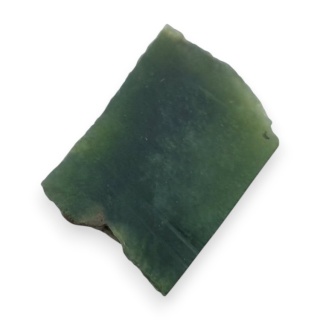 Jadeit nefryt cięty surowy 25x19 mm nr 86