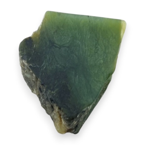 Jadeit nefryt cięty surowy 25x20 mm nr 55