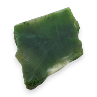 Jadeit nefryt cięty surowy 26x23 mm nr 62