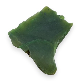 Jadeit nefryt cięty surowy 26x24 mm nr 19