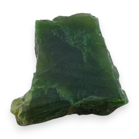 Jadeit nefryt cięty surowy 26x24 mm nr 19