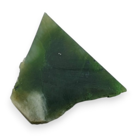 Jadeit nefryt cięty surowy 28x21 mm nr 88