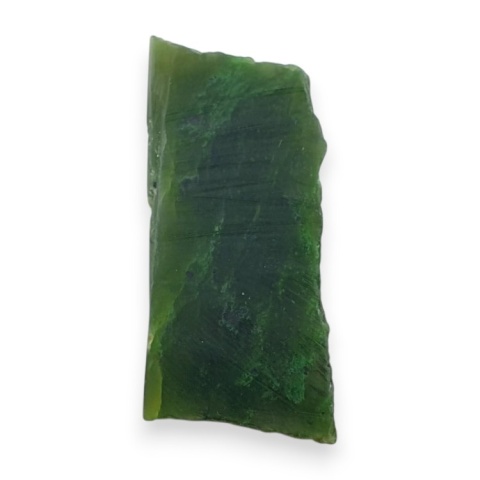 Jadeit nefryt cięty surowy 29x14 mm nr 9