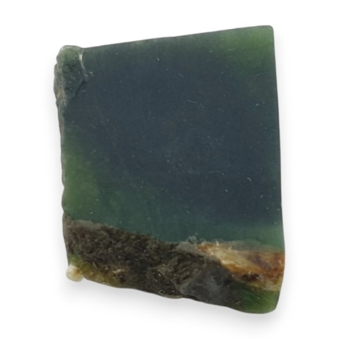 Jadeit nefryt cięty surowy 29x23 mm nr 45