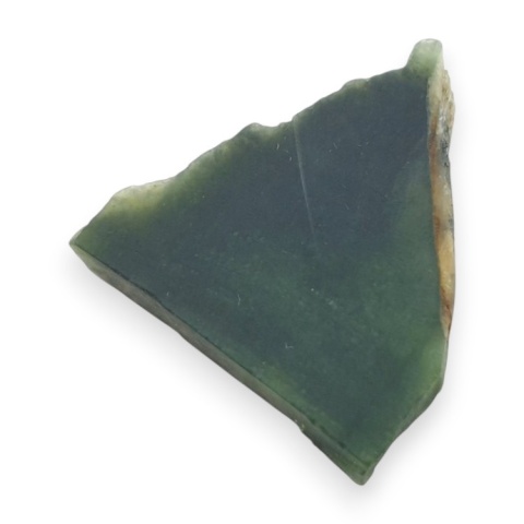 Jadeit nefryt cięty surowy 30x28 mm nr 22