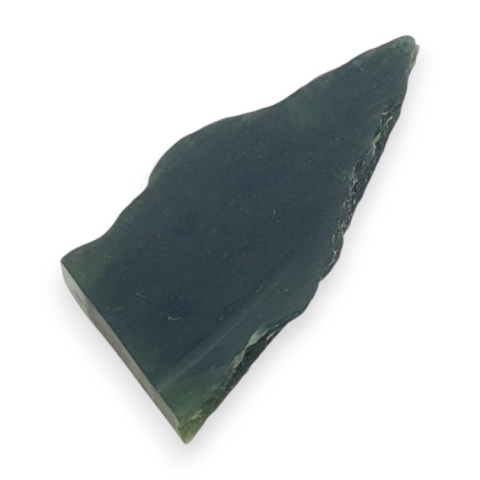 Jadeit nefryt cięty surowy 31x14 mm nr 72