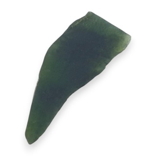 Jadeit nefryt cięty surowy 40x16 mm nr 60