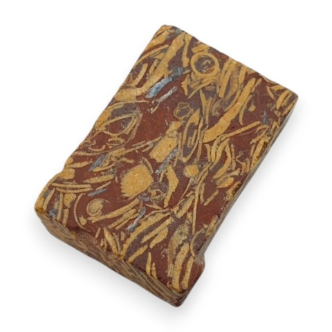 Jaspis mariam cięty surowy 20x14 mm nr 89