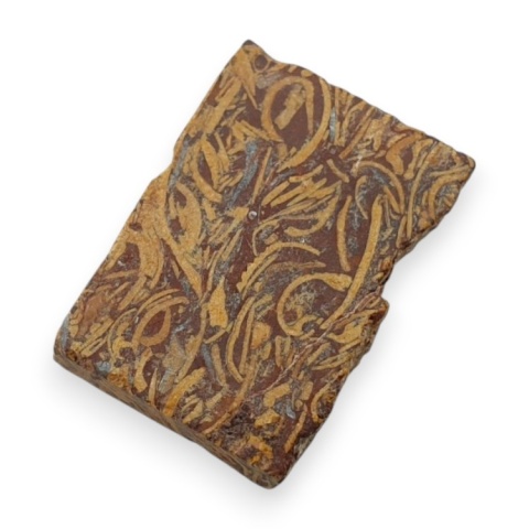 Jaspis mariam cięty surowy 20x15 mm nr 92