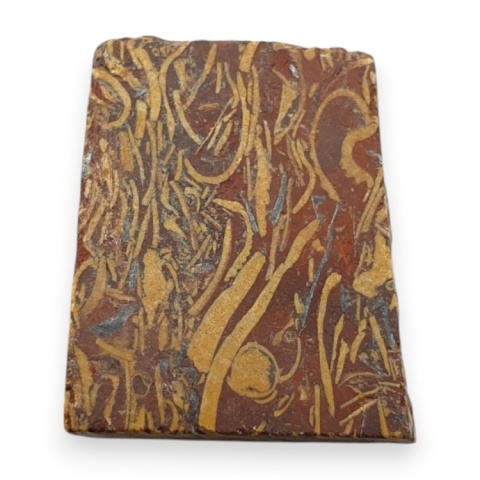 Jaspis mariam cięty surowy 20x17 mm nr 77