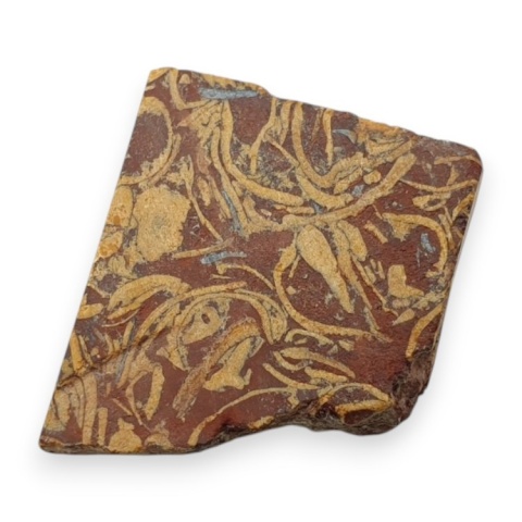 Jaspis mariam cięty surowy 20x18 mm nr 100