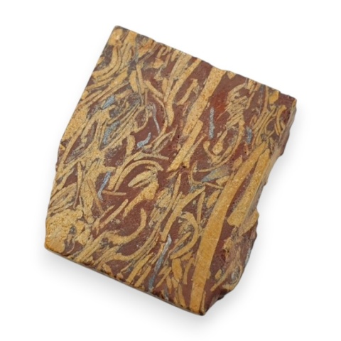 Jaspis mariam cięty surowy 20x18 mm nr 29