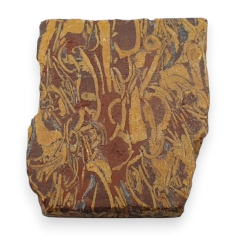 Jaspis mariam cięty surowy 20x18 mm nr 29