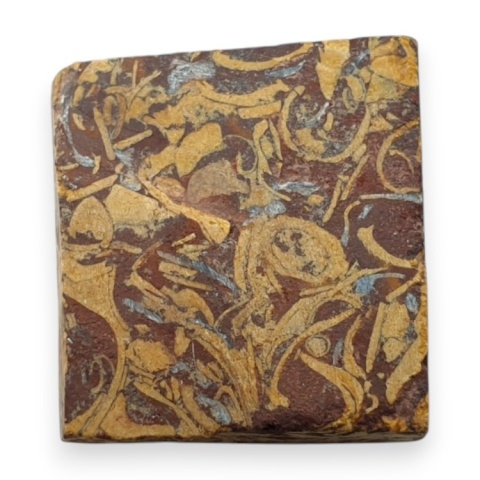 Jaspis mariam cięty surowy 20x19 mm nr 96